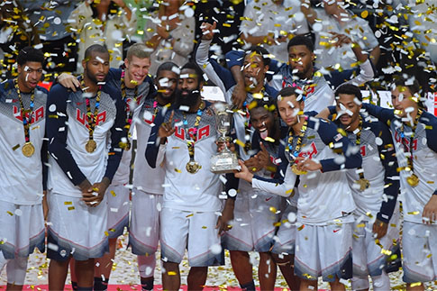 FIBA World Cup 2014 Team USA Naismith Trophy
