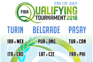 FIBA Qualifying Games - 5th of July 2016