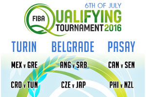 FIBA Qualifying Games - 6th of July 2016