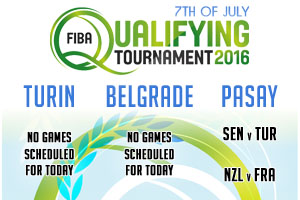 FIBA Qualifying Games - 7th of July 2016