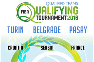 FIBA Qualifying Games - Winners