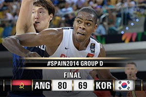 FIBA World Cup 2014 - Angola vs South Korea