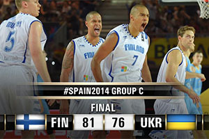 FIBA World Cup 2014 - Finland vs Ukraine