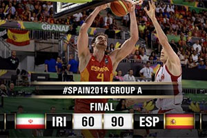 FIBA World Cup 2014 - Iran vs Spain 