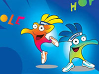 FIBA World Cup 2014 Mascots Olé and Hop