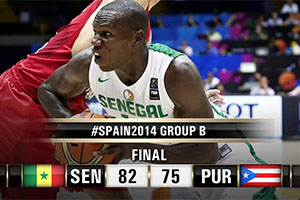 FIBA World Cup 2014 - Senegal vs Puerto Rico