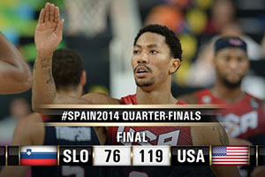 FIBA World Cup 2014 - Slovenia vs USA