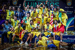 Iberostar Tenerife FIBA Basketball Champions League Winners