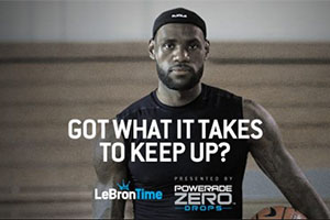 LeBron James Powerade