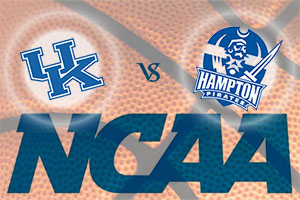 March Madness 2015 - Kentucky Wildcats v Hampton Pirates