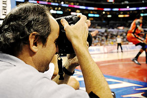 NBA Baseline Photographer