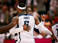 Olympic Mens Basketball - USA Lebron James