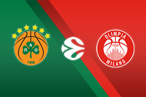 Panathinaikos Athens vs. AX Armani Exchange Milan