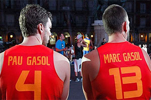 Pau Gasol and Marc Gasol