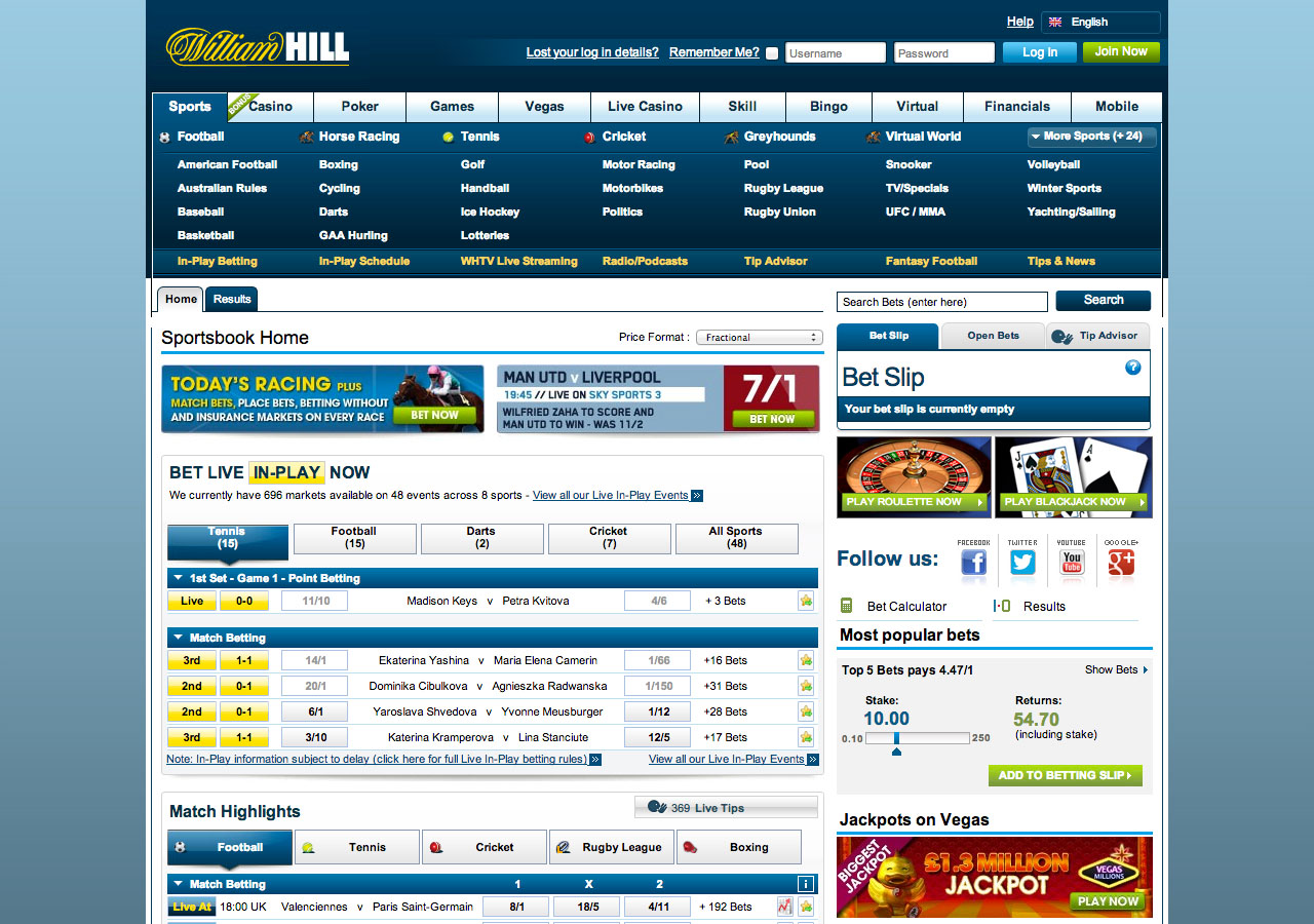 William hill betting odds uefa womens champions league betting line